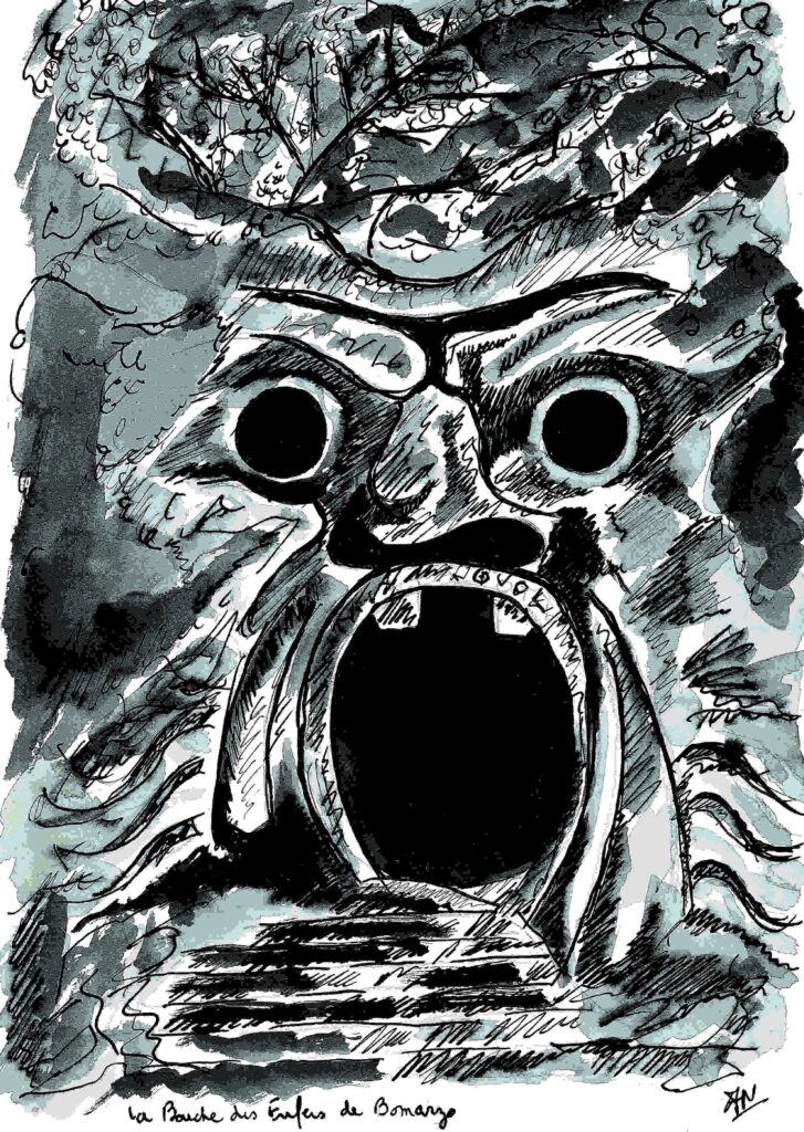 Bouche de Bomarzo - Aux portes des enfers, Alain Nadaud 2004