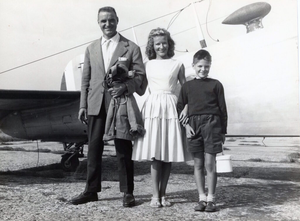 Alain Nadaud et ses parents