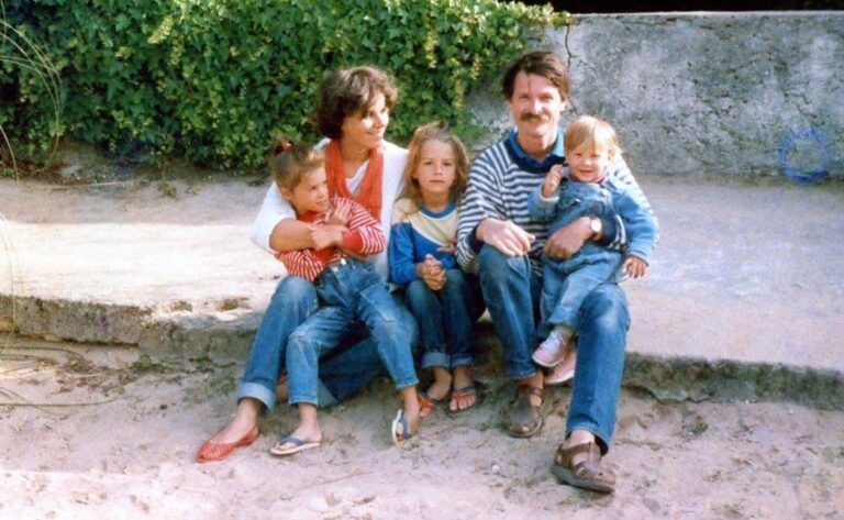 Alain Nadaud et sa famille