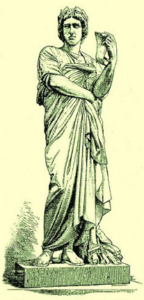 Statue de Virgile par Gabriel Thomas